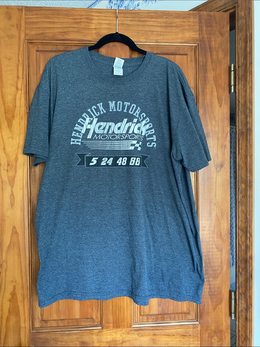 Gildan Charcoal Hendrick Motorsports Graphic Tee